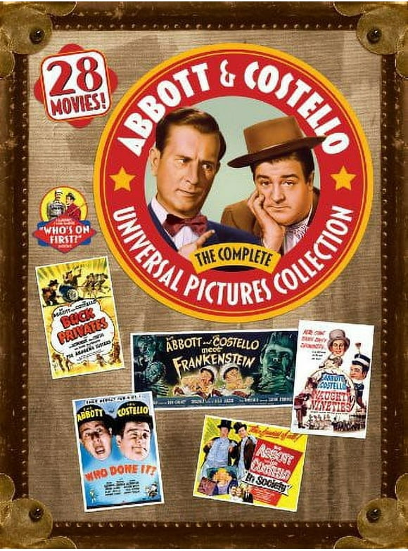 Abbott and Costello: The Complete Universal Pictures Collection (DVD), Universal Studios, Comedy