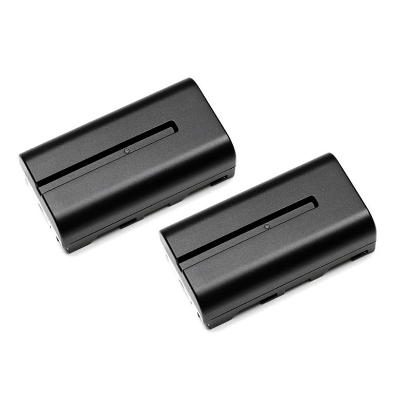 JYJZPB 2x NP-F550 Set batteria e caricabatterie compatibile con Sony NP-F970 NP-F750 NP-F770 NP-F960 NP-F550 NP-F530 NP-F570 CCD-SC55  44