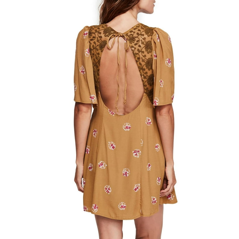 knee length dresses for ladies Small / Denim Combo main image 0