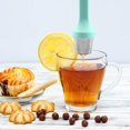 thumbnail image 5 of 2pcs Tea Infuser, Silicone Handle - Stainless Steel Tea Strainer - Extra Fine Mesh Tea Filter for Loose Leaf Tea or Herbal Tea, 5 of 5