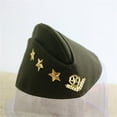 thumbnail image 6 of Stewardess Pillbox Hat Stage Captain Hats for Party Masquerades Party Pillbox Hat for Sailors Party Masquerades Marine Cruise for Stage Role Play, 6 of 20
