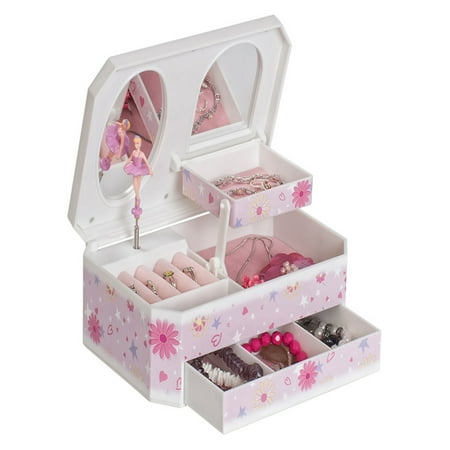 Mele & Co. Hayley Glittery Musical Ballerina Jewelry Box
