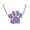 Multicolor, variant on sunsanly Pet Urn Necklace for Ash Paw Print Cremation Keepsake Mini Urn Pendant Memorial Ash Jewelry for Cat Dog Ash Hair Nails