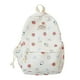 thumbnail image 1 of Mochila Con Patrón Fresa Japonés Pequeña Y Fresca para Estudiantes Secundaria Mujer () Blanca, 1 of 9