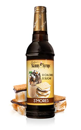 Jordan's Skinny Syrups S'mores, Sugar Free Coffee Flavoring Syrup, 25.4 Ounce Bottle
