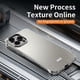 thumbnail image 3 of For iPhone 15 Case PC + Silicone + Alloy Matte Phone Cover - Black, 3 of 5