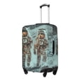 thumbnail image 2 of Daiia Astronauts On Lunar Mission Luggage Cover, Thickened Washable Travel Luggage Covers, Elastic Unique Baggage Covers for 18-20 inch Luggage-Small, 2 of 9