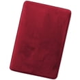thumbnail image 4 of 3-Piece Memory Foam Bath Mat Set - Ultra Soft, Non-Slip & Absorbent Bathroom Rugs - Machine Washable, 3 Convenient Sizes(Burgundy Red), 4 of 11