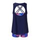 thumbnail image 5 of Bikini Mujer Traje de Baño Conjunto de Traje de Baño Tankini de 3 Piezas Para Mujer, Elegante Traje de Baño, Camiseta Sin Mangas Con Pantalones Cortos y Sujetador, Ropa de Playa Cómoda, 5 of 6