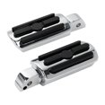 thumbnail image 1 of Chrome Rear Foot Pegs Footrest Rest For Harley-Davidson FXFB Fat Bob 107, 1 of 12