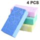 thumbnail image 1 of 4 Pieces Bathing Sponge Shower Sponge Exfoliating Bathing Sponge Body Cleaning Sponge, 1 of 1