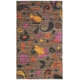 thumbnail image 2 of SAFAVIEH Cedar Brook Philander Paisley Cotton Area Rug, Brown/Multi, 5' x 8', 2 of 8