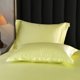 thumbnail image 1 of Nvzi 3 fundas de almohada de seda de doble cara, suaves y agradables para la piel, que le dan a la piel un abrazo lujoso de 18,9 x 29,13 pulgadas (amarillo), 1 of 5