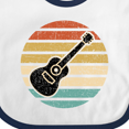 thumbnail image 4 of Inktastic Guitar Music for Guitarist Musician Boys or Girls Baby Bib, 4 of 4