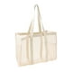 thumbnail image 1 of Bolsa de ducha de malla, organizador de baño, 14,57 x 11,81 x 6,69 pulgadas, portátil, para colgar artículos de tocador, para playa, mujeres, hombres, Blanco, 1 of 8