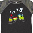 thumbnail image 4 of Inktastic Third Birthday Party Train Boys or Girls Toddler T-Shirt, 4 of 5
