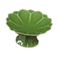 thumbnail image 5 of Plato de cerámica con base en forma de loto, elegante soporte para frutas y verduras, frutero verde, 5 of 9