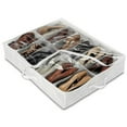 thumbnail image 1 of Sac à Chaussures sous le Lit, Vinyle, Clair, Whitmor, 6044-3151, 1 of 1
