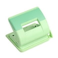 thumbnail image 4 of HORIALENCE 1Set Plastic Hole Puncher for Paper Punch Sky-Blue Rectangular Compact Design Diy Craft Office Use, 4 of 8