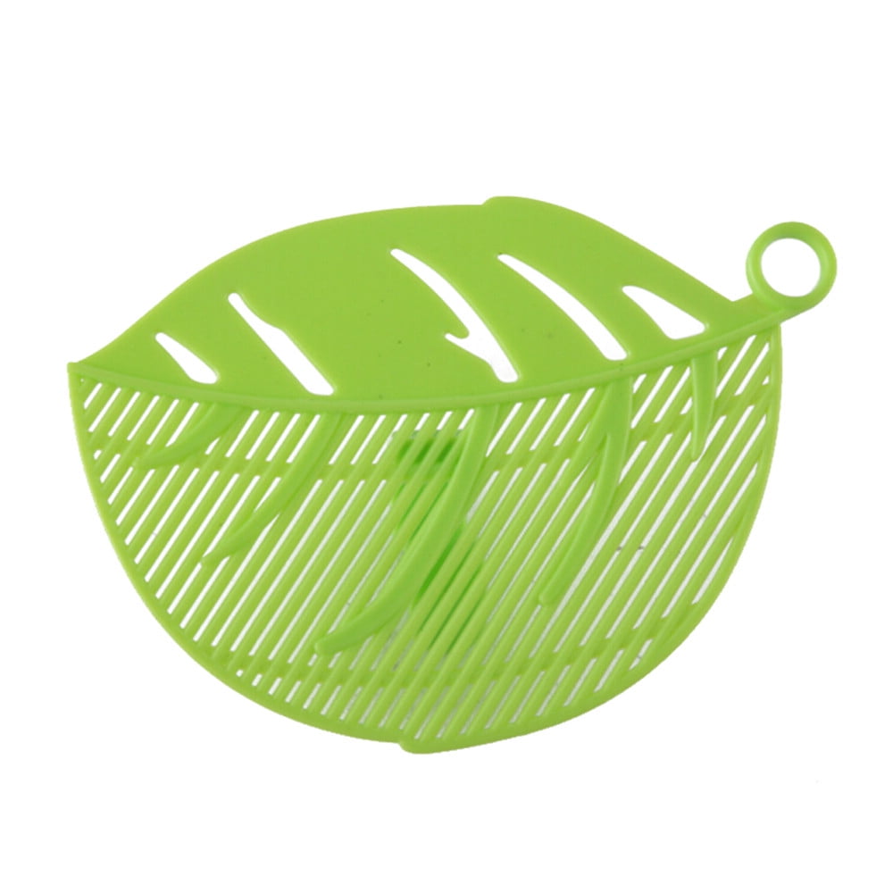 Durable Leaf Shape Rice Wash Sieve Tool Kitchen Clips Gadgets