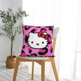 thumbnail image 4 of Hello Kitty Throw Pillow Cover Decoration Pillow Case Cushion for Home Sofa Couch 18"x18", 4 of 7
