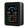 thumbnail image 1 of Monitor de Calidad del Aire Tuya WiFi 10 en 1, Comprobador de Formaldehído, Temperatura y Humedad, Detector de CO2 para Interiores y Exteriores, Color Negro., 1 of 5
