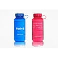 thumbnail image 5 of (pink) hydr-8 sports water bottle 1000ml tritan bpa free plastic 32oz, 5 of 6