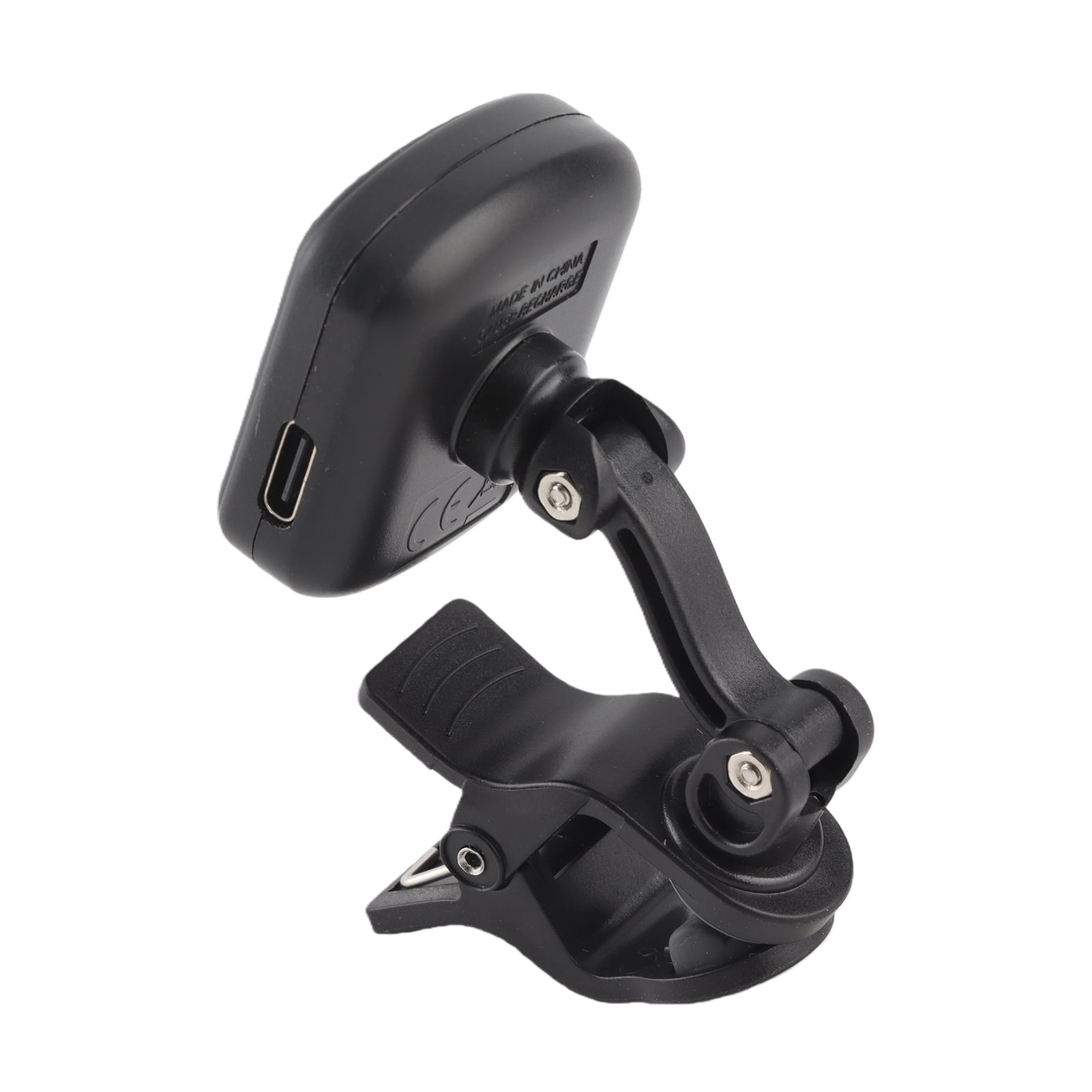 Elowen Ukulele Tuner Digital AT-105 Rechargeable Clip-on Tuner Color Screen Built-in Battery for Chromatic Guitar Bass Ukulele Violin