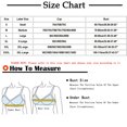 thumbnail image 3 of Pimelu Sports Bras for Women Bras for Women Plus Size Comfort Stretchy Push up Bralettes Underwear Ladies Girls Yoga Workout Seamless Compression Bras, 3 of 4