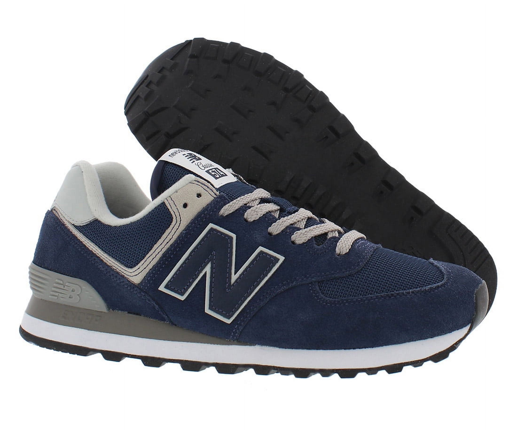 Men’s New Balance 574 Core Shoes - Blue White ML574EVN Men main image 3