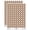 Brown, variant on Capuchin Monkey Head 200+ Round Stickers - Orange - Matte Finish - 0.50" Size
