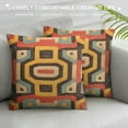 thumbnail image 3 of Nawypu Trade Star Handmade Wool Jute Kilim Pillow Cover  Cushion Case Authentic Boho Kelim Pillowsham Decorative Farmhouse Throw Pillow Case Rustic Bench Pillow Cover for Home Decor, 3 of 5