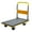 Yellow 0, variant on Hand Trucks Flatbed Cart, 660lbs Heavy Duty Capacity Platform Hand Truck 360 Degree Swivel Wheels Foldable Push Hand Cart for Loading and Storage, Warehouse-Blue,Platform Dollies