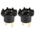 thumbnail image 1 of Portalámparas de luz baja para faros delanteros B28V510A3 para Mazda 3 2004-2009 plástico negro (juego de 2), 1 of 7