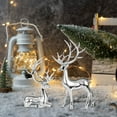 thumbnail image 5 of BMYJ Reindeer Figurine Set Black & Gold Decorative Deer Statues with Multiple Color Options for Indoor Home Decor Tabletop Offices Bedroom Living Room Shelf, Gifts, 5 of 6
