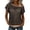 Pink, variant on 2026 Trendy Womens Mock Two Piece Knit T-Shirt, Crew Neck Short Sleeve Sheer Lace Mesh Layered Blouse for Women, Summer Daily Wear Casual Soft Stretchy Knit Tops(Color Black Size XL)