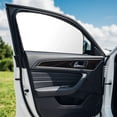 thumbnail image 3 of Gytml 4 Pack Car Window Sun Shade Universal Mesh Side Window Sunshades Uv Protection Privacy Car Window Cover For Sedan Auto Interior Accessory(White-4PCS), 3 of 4