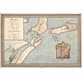 thumbnail image 1 of 24"x36" Gallery Poster, map of Barataria Bay louisiana War of 1812 pb1812, 1 of 1