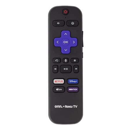 Restored Ceybo 3226001301 Voice Remote Control for Onn Roku Smart TV Includes Netflix Disney+ Apple TV & HBOMax Shortcuts 100012586 100005397 100018971 (Refurbished)