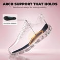 thumbnail image 4 of ALLSWIFIT Women's Slip On Stability Cross Trainer Walking Shoes Coushioning Arch Support Non Slip Breathable Comfortable Workout Running Tennis Gym Fashion Sneaker, 4 of 8
