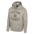 thumbnail image 3 of Men's Colosseum  Oatmeal Notre Dame Fighting Irish Operation Hat Trick Battalion Hoodie, 3 of 4