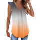 thumbnail image 1 of Gibobby Casual Playera de Manga Corta para Mujer Camisetas sin mangas para mujer Camisetas sueltas verano con volantes Camisas sin mangas plisadas(Gris,CH), 1 of 4