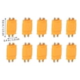 thumbnail image 2 of WRITWAA 10Pairs Power Plug Xt30u Connector for Battery Rc Plane with Grip Edges Assorted Color, 2 of 6