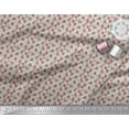 thumbnail image 3 of Soimoi Cotton Cambric Fabric Flower Watercolor Printed Craft Fabric by The Yard 42 Inch Wide, 3 of 3