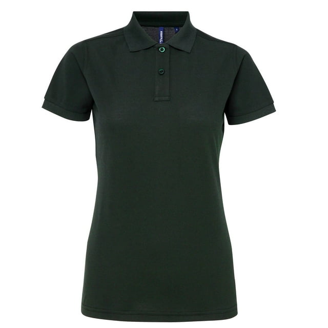 Asquith & Fox Polo de Performance à Manches Courtes pour Femmes en Mélange