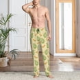 thumbnail image 5 of Mens Pajama Pants - Soft Sleep & Lounge Pants for Men, Funny Sweet Cantaloupe Cuteness Casual PJ Bottoms Pants with Pockets, 5 of 5