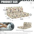 thumbnail image 7 of XYZCANDO Hummingbird Flower RV Dinette Cushions Universal Camper Decor Soft Sofa Covers Washable Sofa Slip Covers for 2 Seat Cushion Couch Comfortable Cushion Covers, 7 of 7