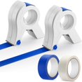 thumbnail image 1 of 2 Pack Masking Paint Tape Applicator with White Blue Each 1.4 Inch Painters Tape, Portable Masking S, 1 of 5