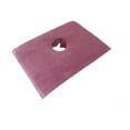 thumbnail image 3 of Yinanstore Serviette de Table de Massage avec Trou pour le Visage, Serviette de Massage, Lavable Robuste Réutilisable Confortable Légère Douce pour Salons, SPA, Beauté Rose, 3 of 8