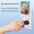 thumbnail image 3 of Minced flower LED Square Night Lights - Small and Bright Illumination for Your Space, 3 of 6